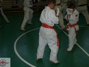 Sensei Gyarmati Imre kesztyűs tréninget vezetett a Seishin Dojóban