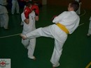 Sensei Gyarmati Imre kesztyűs tréninget vezetett a Seishin Dojóban