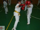 Sensei Gyarmati Imre kesztyűs tréninget vezetett a Seishin Dojóban