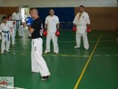 Sensei Gyarmati Imre kesztyűs tréninget vezetett a Seishin Dojóban