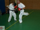 Sensei Gyarmati Imre kesztyűs tréninget vezetett a Seishin Dojóban