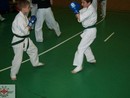 Sensei Gyarmati Imre kesztyűs tréninget vezetett a Seishin Dojóban