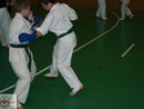 Sensei Gyarmati Imre kesztyűs tréninget vezetett a Seishin Dojóban