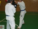 Sensei Gyarmati Imre kesztyűs tréninget vezetett a Seishin Dojóban