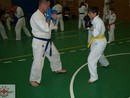 Sensei Gyarmati Imre kesztyűs tréninget vezetett a Seishin Dojóban