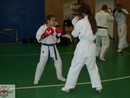 Sensei Gyarmati Imre kesztyűs tréninget vezetett a Seishin Dojóban