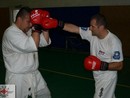 Sensei Gyarmati Imre kesztyűs tréninget vezetett a Seishin Dojóban