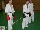 Sensei Gyarmati Imre kesztyűs tréninget vezetett a Seishin Dojóban