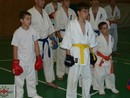 Sensei Gyarmati Imre kesztyűs tréninget vezetett a Seishin Dojóban