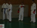 Sensei Gyarmati Imre kesztyűs tréninget vezetett a Seishin Dojóban