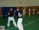 Sensei Gyarmati Imre kesztyűs tréninget vezetett a Seishin Dojóban