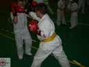 Sensei Gyarmati Imre kesztyűs tréninget vezetett a Seishin Dojóban