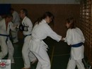Sensei Gyarmati Imre kesztyűs tréninget vezetett a Seishin Dojóban
