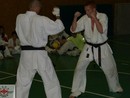 Sensei Gyarmati Imre kesztyűs tréninget vezetett a Seishin Dojóban