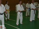 Sensei Gyarmati Imre kesztyűs tréninget vezetett a Seishin Dojóban