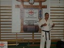 Sensei Gyarmati Imre kesztyűs tréninget vezetett a Seishin Dojóban