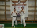 Sensei Gyarmati Imre kesztyűs tréninget vezetett a Seishin Dojóban