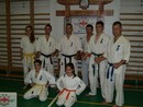 Sensei Gyarmati Imre kesztyűs tréninget vezetett a Seishin Dojóban