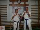 Sensei Gyarmati Imre kesztyűs tréninget vezetett a Seishin Dojóban