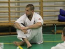 Sensei Tóth László 4. Dan Shobukai Karate mester tréningje a Seishin Dojóban