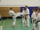 Sensei Tóth László 4. Dan Shobukai Karate mester tréningje a Seishin Dojóban