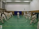 Sensei Tóth László 4. Dan Shobukai Karate mester tréningje a Seishin Dojóban