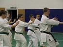 Sensei Tóth László 4. Dan Shobukai Karate mester tréningje a Seishin Dojóban