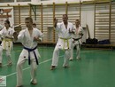 Sensei Tóth László 4. Dan Shobukai Karate mester tréningje a Seishin Dojóban