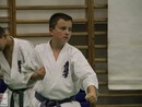 Sensei Tóth László 4. Dan Shobukai Karate mester tréningje a Seishin Dojóban