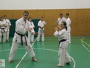 Sensei Tóth László 4. Dan Shobukai Karate mester tréningje a Seishin Dojóban