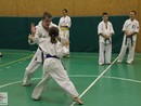 Sensei Tóth László 4. Dan Shobukai Karate mester tréningje a Seishin Dojóban
