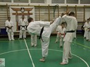 Sensei Tóth László 4. Dan Shobukai Karate mester tréningje a Seishin Dojóban