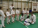 Sensei Tóth László 4. Dan Shobukai Karate mester tréningje a Seishin Dojóban