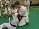 Sensei Tóth László 4. Dan Shobukai Karate mester tréningje a Seishin Dojóban
