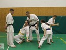 Sensei Tóth László 4. Dan Shobukai Karate mester tréningje a Seishin Dojóban