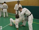 Sensei Tóth László 4. Dan Shobukai Karate mester tréningje a Seishin Dojóban