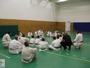 Sensei Tóth László 4. Dan Shobukai Karate mester tréningje a Seishin Dojóban