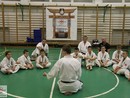 Sensei Tóth László 4. Dan Shobukai Karate mester tréningje a Seishin Dojóban