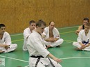 Sensei Tóth László 4. Dan Shobukai Karate mester tréningje a Seishin Dojóban