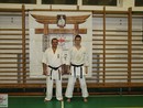 Sensei Tóth László 4. Dan Shobukai Karate mester tréningje a Seishin Dojóban