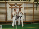 Sensei Tóth László 4. Dan Shobukai Karate mester tréningje a Seishin Dojóban