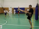 K-1 edzés a TEK Gála Győztes Molnár Zoltánnal a Seishin Dojóban