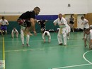 K-1 edzés a TEK Gála Győztes Molnár Zoltánnal a Seishin Dojóban