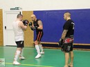 K-1 edzés a TEK Gála Győztes Molnár Zoltánnal a Seishin Dojóban