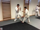 Küzdő edzés Shihan Furkó Kálmán 7. Dan mesterrel