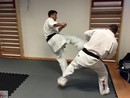 Küzdő edzés Shihan Furkó Kálmán 7. Dan mesterrel