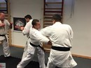 Küzdő edzés Shihan Furkó Kálmán 7. Dan mesterrel