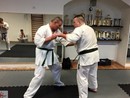 Küzdő edzés Shihan Furkó Kálmán 7. Dan mesterrel