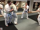 Küzdő edzés Shihan Furkó Kálmán 7. Dan mesterrel
