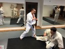Küzdő edzés Shihan Furkó Kálmán 7. Dan mesterrel